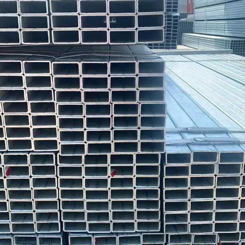 Galvanized-rectangular-steel-pipe