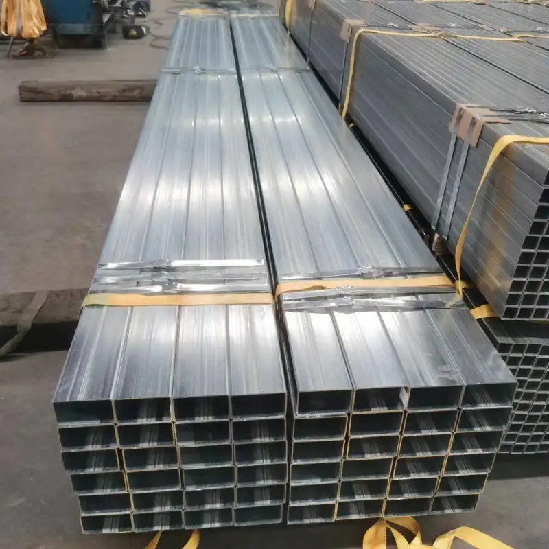 Galvanized-rectangular-steel-pipe